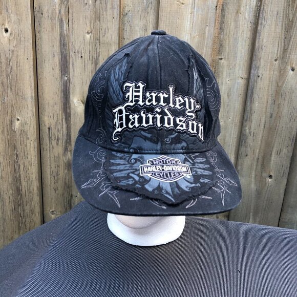 Vintage Embroidered Harley Davidson Hat - Picture 3 of 8